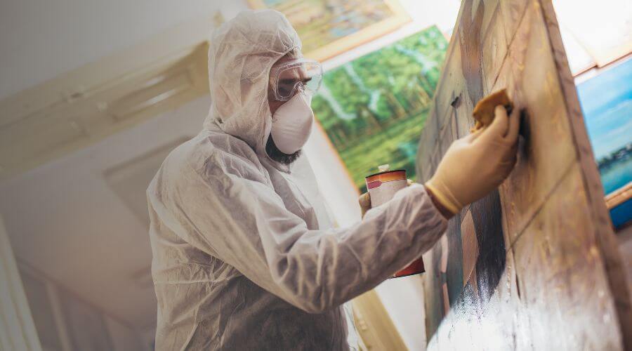 Why choose water damage cleanup for ceiling water damage repair in Oklahoma